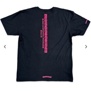 Chrome Hearts Hollywood T-Shirt Black Pink